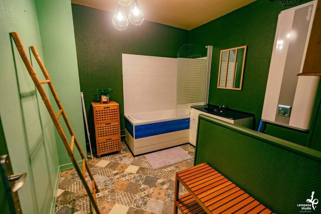 Appartement La Cabane Du Jardin Труа Экстерьер фото